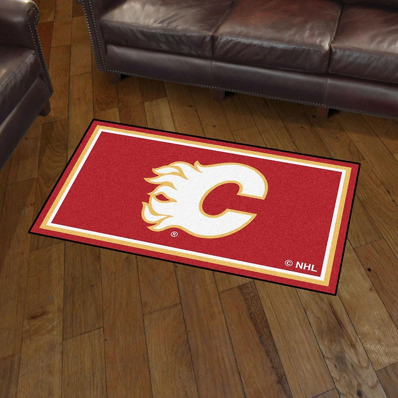 Tapis 3x5 NHL-Calgary Flames