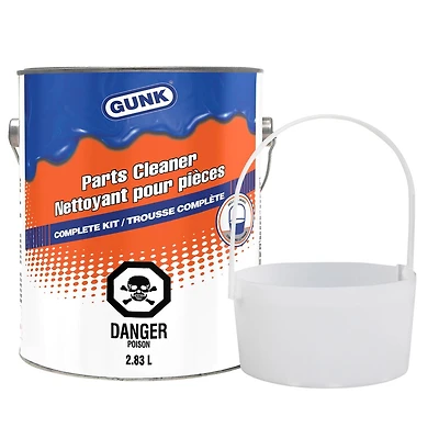 Gunk Parts Cleaner with Drip Basket