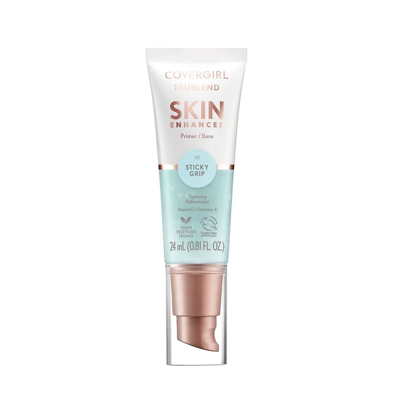 Covergirl Sublimateur de peau TruBlend, Base, Repulpe la peau sèche, Estompe les pores, Hydrate, Illumine, Dure toute la journée Bases sublimatrices de soin de la peau