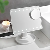 MS LED WHITE 10X MIRROR, LED MIRROR