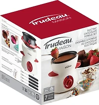 Trudeau Maison ELECTRIC CHOCOLATE FONDU SET - 7 PIECES
