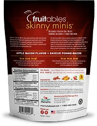 Fruitables Skinny Minis Apple Bacon Soft Dog Treats