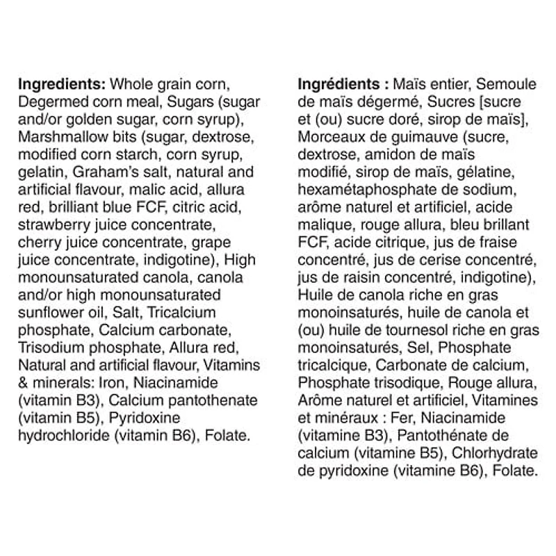 General Mills Frankenberry céréales à saveur de fraise avec guimauves en monstres, 270 g