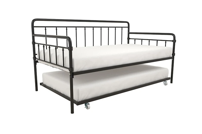 DHP Wallace Metal Daybed with Trundle
