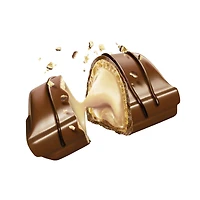 KINDER BUENO Mini Chocolate and Hazelnut Cream Candy Bars, Halloween Candy, 55 Individually Wrapped Chocolates Per Bag