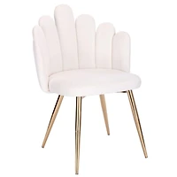 Chaise de salle à manger Domina Lot de 2-Classique Chaise légère moderne et confortable