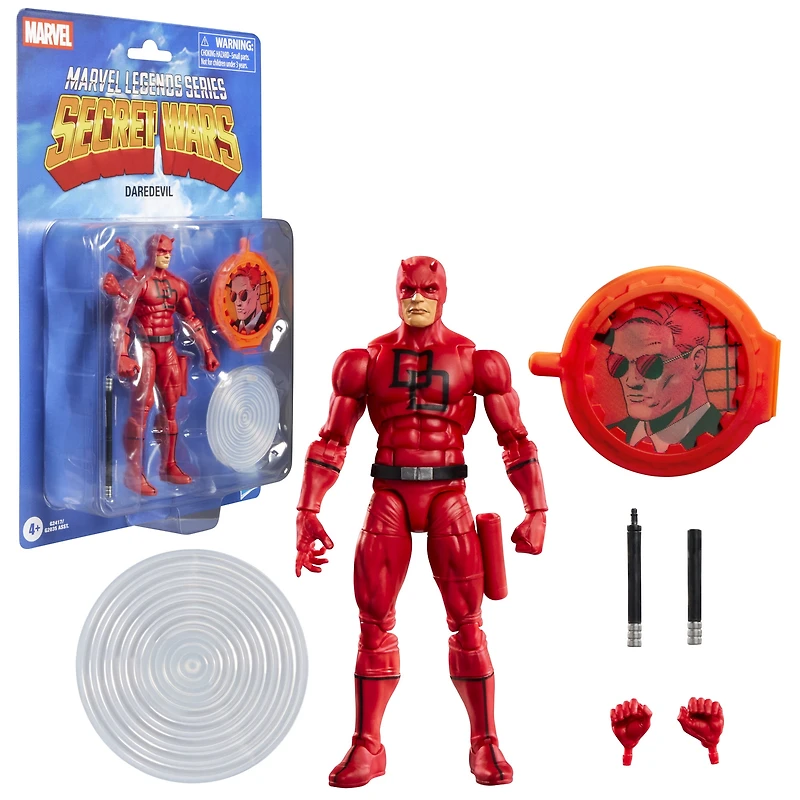 Marvel Legends Series, figurine de collection Secret Wars Daredevil de 15 cm, inspirée des bandes dessinées Marvel