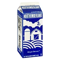 Lait partiellement écrémé 2 % Northumberland 2L