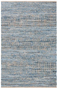 SAFAVIEH Cape Cod Gladwyn Braided Striped Jute Area Rug