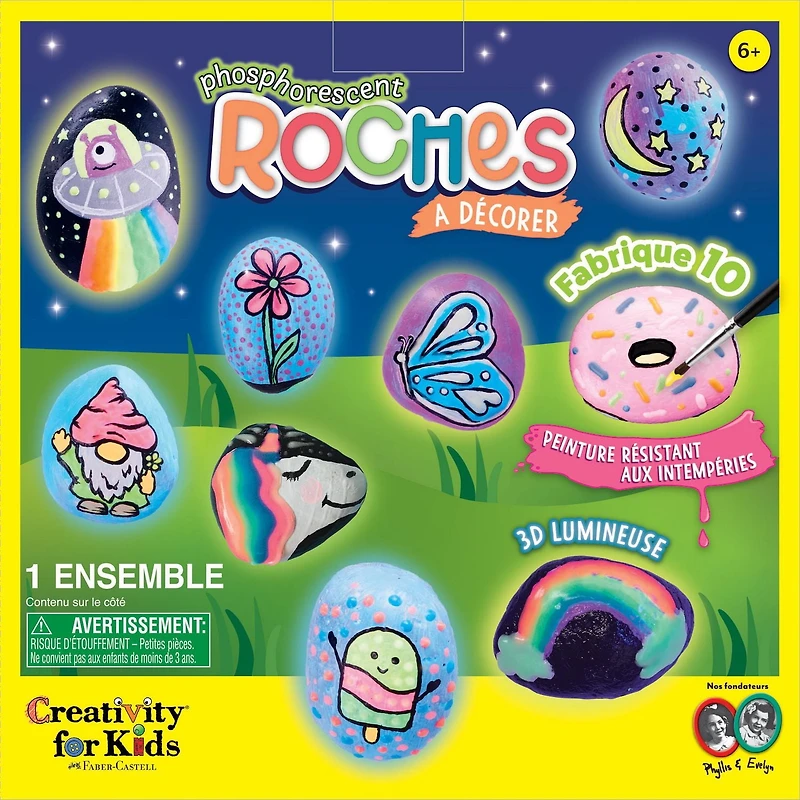 Creativity for Kids Glow in the Dark Rock Painting Kit