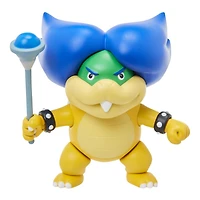 Figurine Nintendo de 4 pouce - Ludwig Von Koopa avec Baguette magique