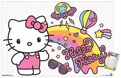 Hello Kitty - Arc-en-ciel rétro