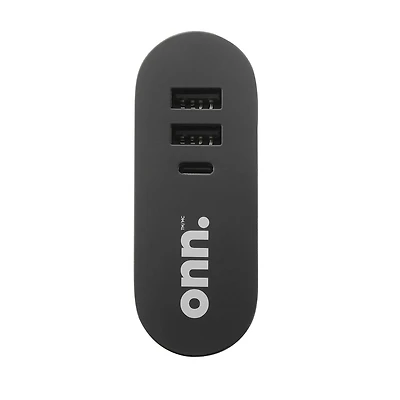 Pile et chargeur 2 en 1 portables USB-C/USB-A multiport de 5000 mA h onn. Lithium-ion rechargeable