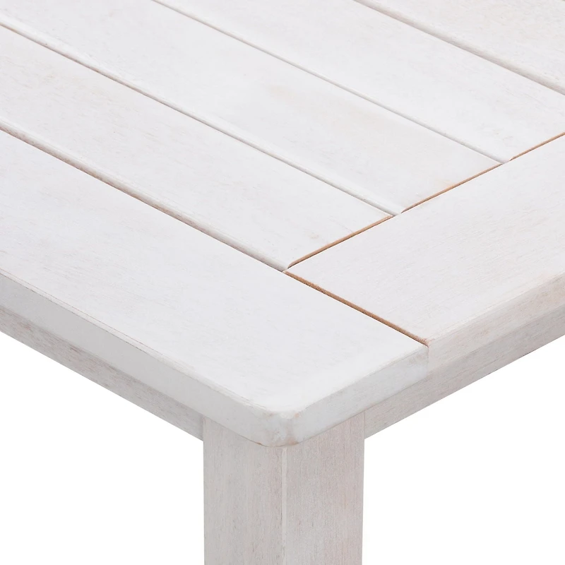 CorLiving Miramar Hardwood Outdoor Chair and Coffee Table Set