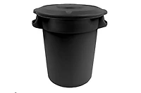 Poubelle extérieur RAMTUFF Noire 77L