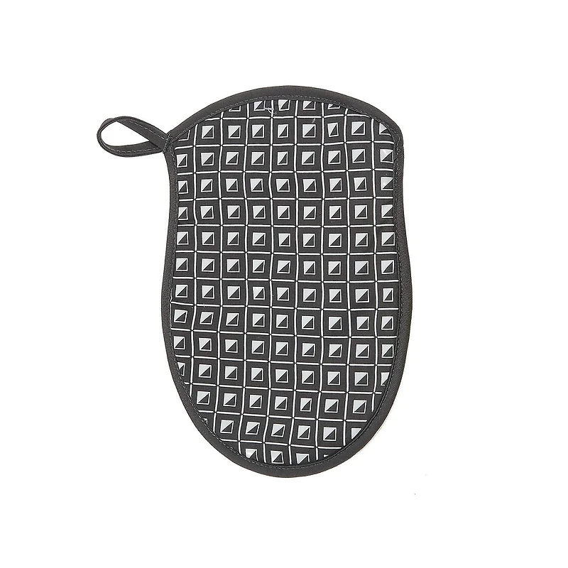 Silicon Imprimer Pot Holder (Geo) (Gris) - Set of 4