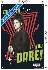 Beetlejuice Beetlejuice - Come In If You Dare Wall Poster, 14.725" x 22.375" Framed