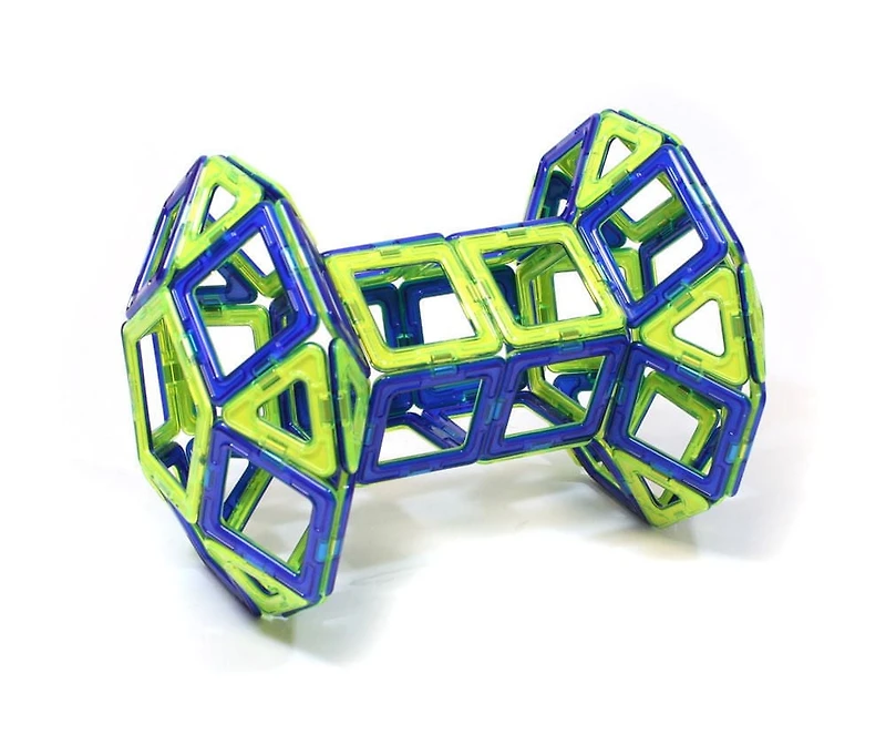 Magformers Ensemble Arc-en-Ciel de Construction Magnétique 62 Pcs