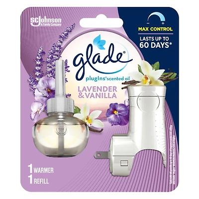 Glade Branchées® Huile parfumée Recharge, Lavande et Vanille