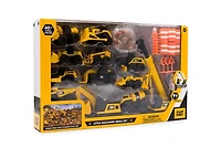 Jouets de construction CAT, Coffret Méga Little Machines – plus de 40 pièces. Toutes les Pièces Sont Moulées à partir des mêmes Plastiques « Cat Tough » que l’on Retrouve dans les plus grands Jouets,J