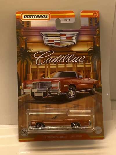 Matchbox 1:64 Scale Die-Cast 1975 Cadillac El Dorado Vehicle