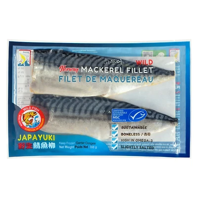Searay Filet De Maquereau, Sauvage, Congelé, 300 g