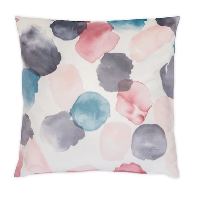 hometrends Coussin Décoratif à Pois Éclaboussés