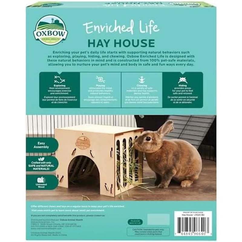Oxbow Enriched Life Small Animal Hay House