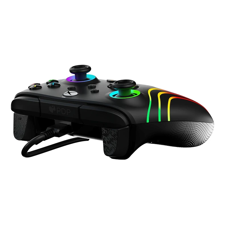 PDP Afterglow™ Wave Wired Controller: Black - Xbox Series X|S, Xbox One, & Windows 10/11 PDP AG Wave W CNTRL Black