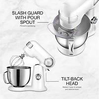 Batteur sur socle à tête inclinable Cuisinart Precision Master de 5,2 L 5,5 pintes (5,2 l)