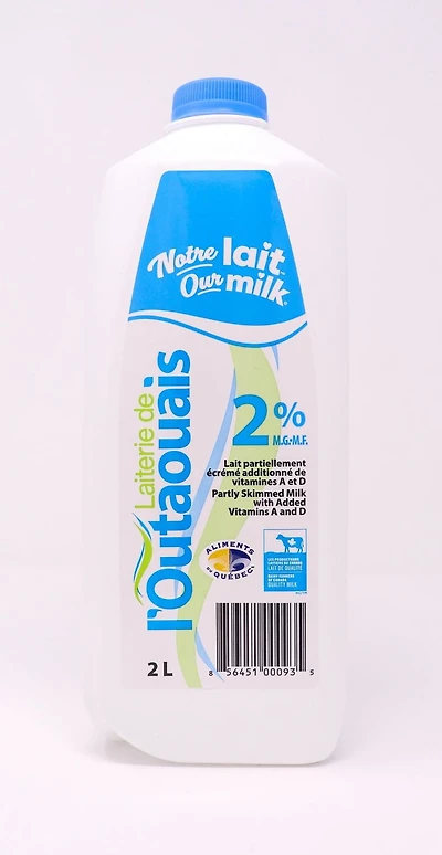 0% milk 2l