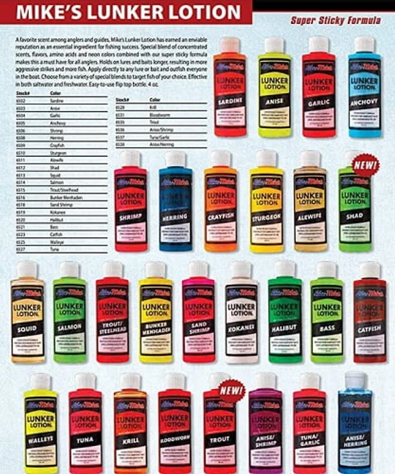 Atlas-Mike's 6515 Lunker lotion Doré 4oz Lunker lotion Doré 4oz
