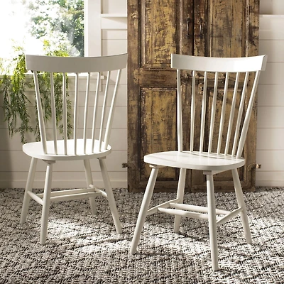 Safavieh Parker 17 in. H Spindle Dining Chair, Set of 2