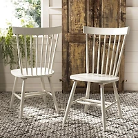 Safavieh Parker 17 in. H Spindle Dining Chair, Set of 2
