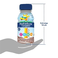 PediaSure Complete® Reduced Sugar, Nutritional Supplement, 4 x 235 mL, Chocolate, 4 x 235 mL
