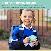 Melii Shark Snack Container for Toddlers and Kids