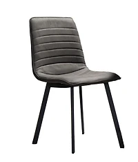 Topline Home Furnishings Grey Side Chairs