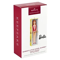 Décorations de Noël, Keepsake de Hallmark (Skipper, la petite sœur de Barbie, 60e anniversaire)