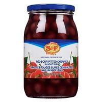 Griottes rouges sures dénoyautées de S&F 796 ml