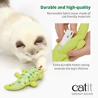 Catit Groovy Gecko, Motion Activated Cat Toy