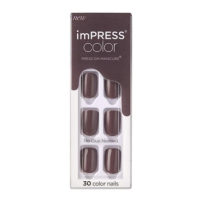 KISS imPRESS faux ongles de couleur - Try Gray