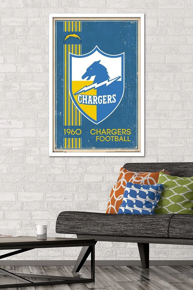 NFL Los Angeles Chargers - Logo rétro 17