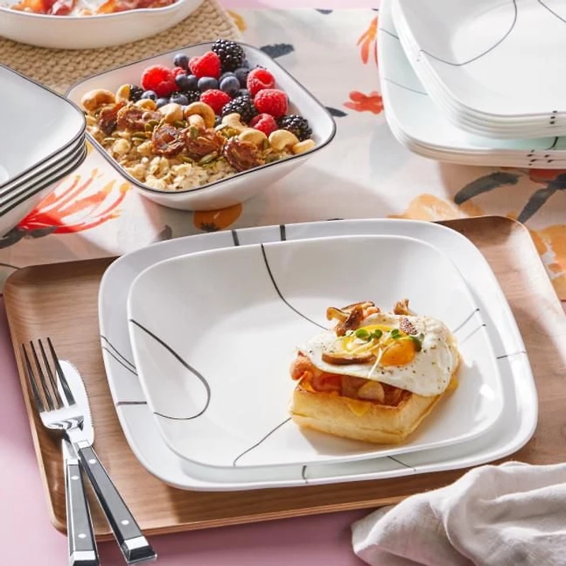 Corelle® Simple Lines Dinner Plate