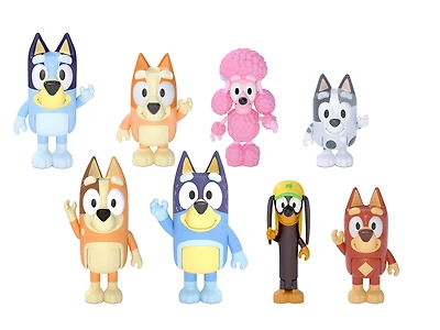 Bluey Figure 8 Pack, Ages 5+