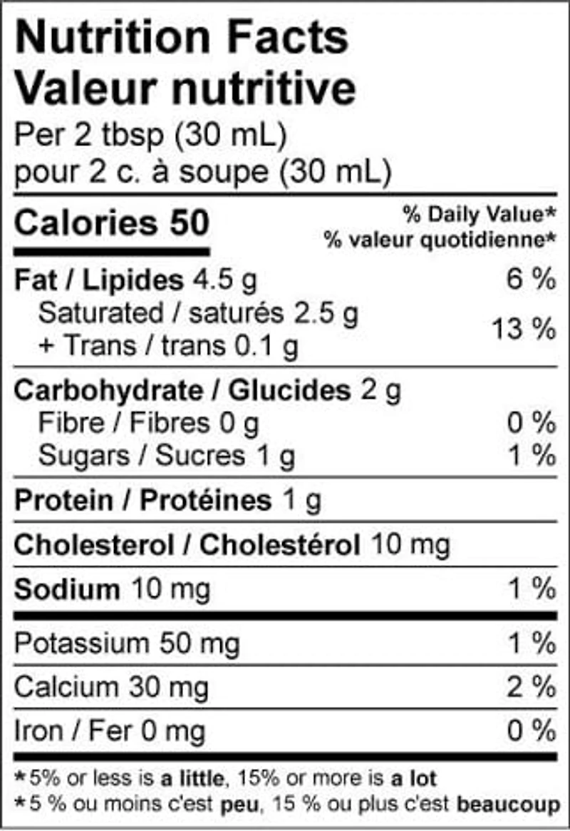 Northumberland 14 % Crème Sure Régulière