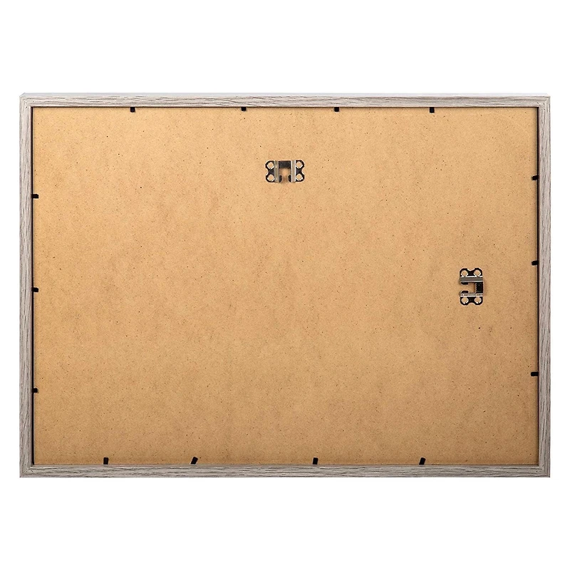 Truu Design Cadre photo décoratif mural rectangulaire en bois, 19 x 14,5 pouces, beige