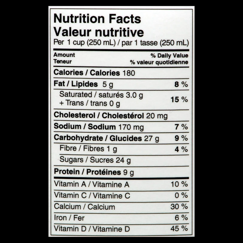 ADL Lait au chocolat 2% ADL Lait au Choc 2% Carton 2L