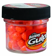 Berkley GPFE-FO Gulp ! Oeufs de saumon flottants Fl Orange Pot de 0,56 oz Surclasse les œufs de saumon naturels