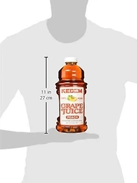 Kedem Pur Jus de Pêche au Raisin, 64 Oz