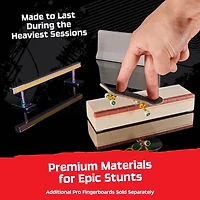 Tech Deck, Pro Series Daily Grind Pack avec 3 obstacles, conçu pour les pros ; jouets pour enfants à partir de 6 ans (mini-fingerboard vendu séparément)